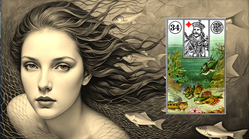 34. Fish – Lenormand Card Meanings & Interpretation