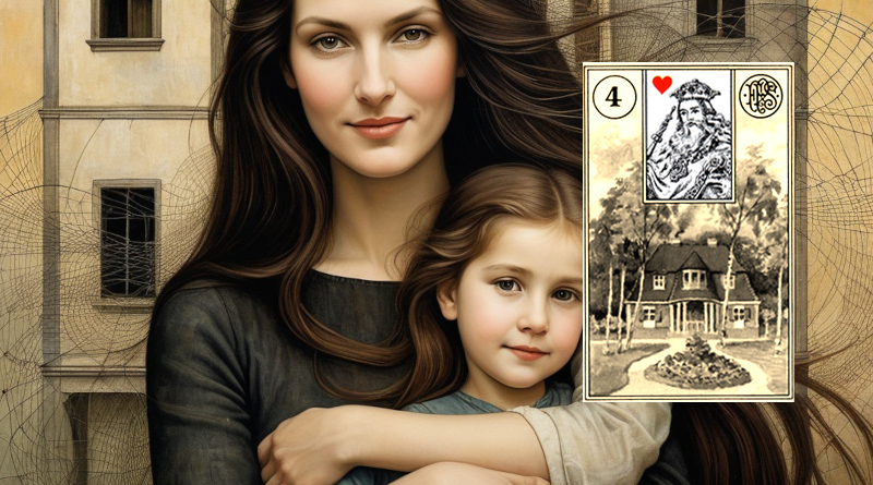 Lenormand Daily Card House